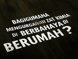 Bagaimana Mengurangi Paparan Zat Kimia Berbahaya di Rumah?