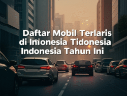 Daftar Mobil Terlaris di Indonesia Tahun Ini