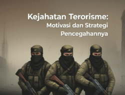 Kejahatan Terorisme: Motivasi dan Strategi Pencegahannya
