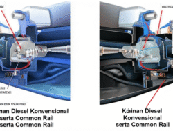 Kelainan Diesel Konvensional serta Common Rail