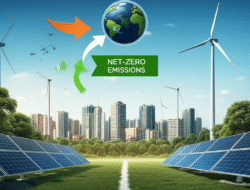 Usaha penurunan emisi karbonium serta sasaran net-zero emissions