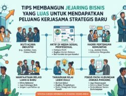 Tips Membangun Jejaring Bisnis Yang Luas Untuk Mendapatkan Peluang Kerjasama Strategis Baru