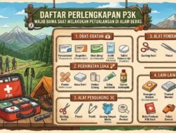 Daftar Perlengkapan P3K Wajib Bawa Saat Melakukan Petualangan Di Alam Bebas
