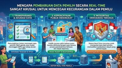 Mengapa Pembaruan Data Pemilih Secara Real-Time Sangat Krusial untuk Mencegah Kecurangan dalam Pemilu