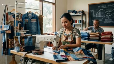 Peluang Bisnis Pengolahan Limbah Tekstil Menjadi Barang Fashion Baru Yang Sangat Bernilai