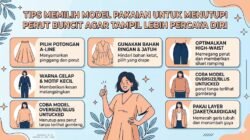 Tips Memilih Model Pakaian Untuk Menutupi Perut Buncit Agar Tampil Lebih Percaya Diri